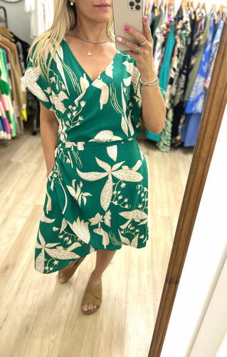 Imagen 3 de 7 de Vestido Pareo Corto Mujer The Big Shop