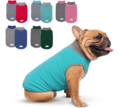 Abrigos De Forro Polar Para Perro 2 Unidades Talla S