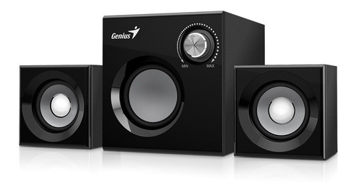 Parlantes Para Pc Genius Sw 2.1 370 Subwoofer Madera