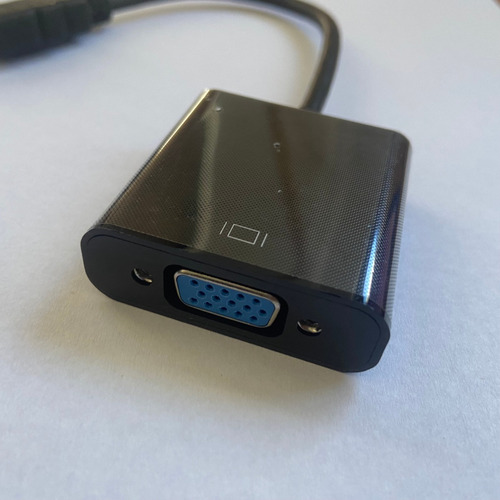 Imagen 2 de 2 de Cable Conversor Adaptador De Hdmi A Vga