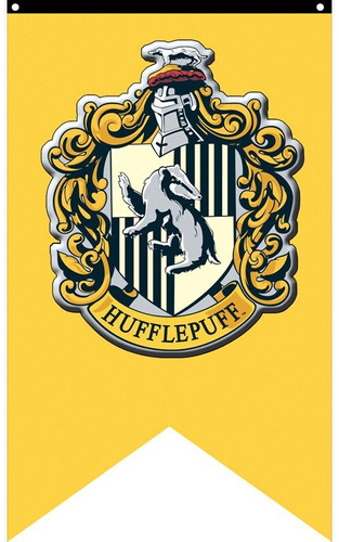 Bandera Tela  Gigante Hufflepuff  - Harry Potter