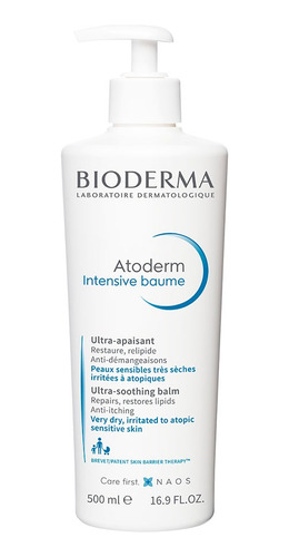 2 Pack Crema Corporal Para Piel Seca Atoderm Bioderma 500