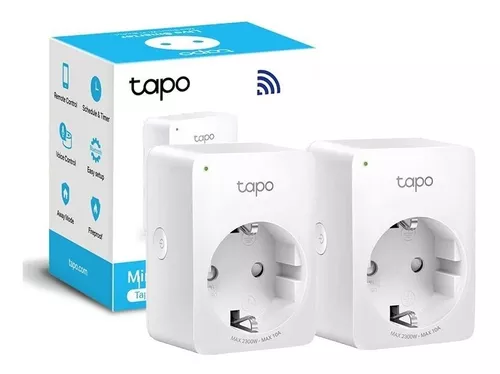 Tp Link Tapo P100 (2-pack) Enchufe Wifi Inteligente Mini Color Blanco