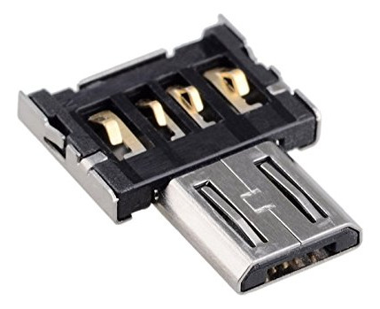 Adaptador Otg Micro Usb 5pin Cy Ultra Mini Para Teléfono,