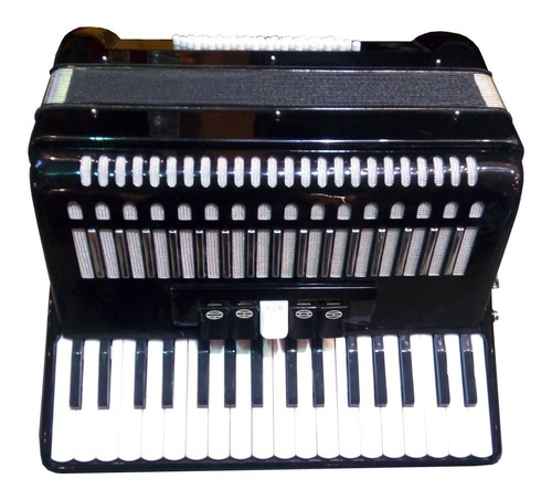 Acordeon A Piano Hunter Jb1307 34 Teclas 48 Bajos C/ Estuche