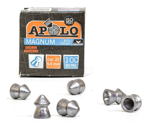Balines Apolo Magnum Cal 5,5mm - 15gr // X100