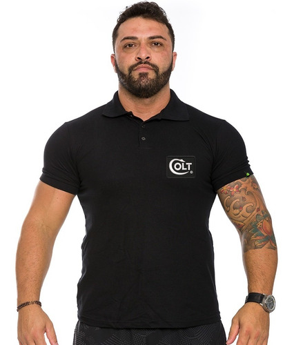 Camiseta Gola Polo Masculina Colt