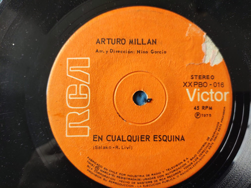 Vinilo Single De Arturo Millán Tierra ( D125