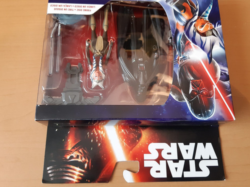 Star Wars Rebels Ahsoka Tano & Darth Vader Figuras 3.75 (Usado)