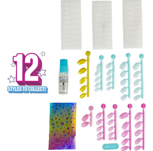 Imagen 4 de 4 de Cool Maker Go Glam Nail Surprise Press-on Kit De Manicure