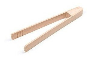 Fox Run 4108 Tostadora Tongs Madera 8 Pulgadas