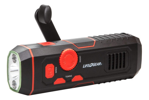 Life + Gear Lg38  60675-red 120-lumen Stormproof Usb Manive