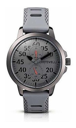 Chotovelli Aviator 3300 Reloj Cronografo Para Hombre Correa