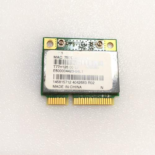 Tarjeta De Wifi Wlan Sony Vaio Pcg-6121u