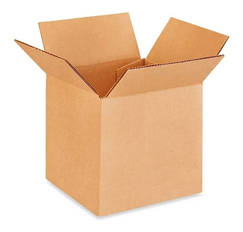 25 Cajas De Cartón Para Envíos Kraft 13 X 13 X 13 Cm, 2