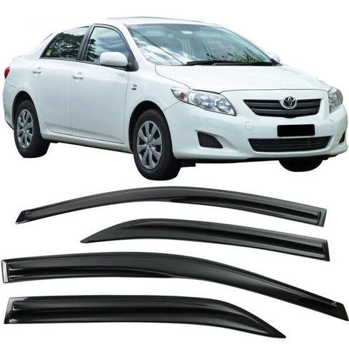 Tejas Deflectores Visores Toyota Corolla 2009 2013