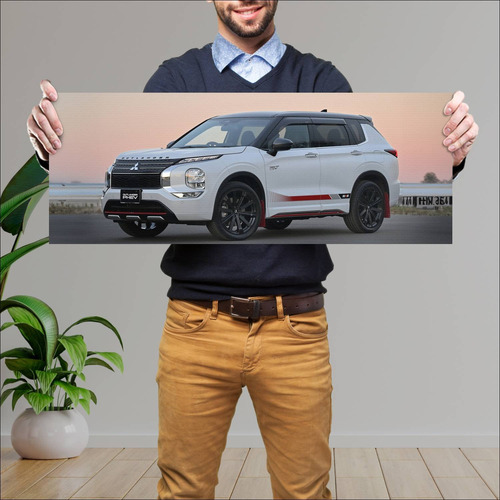 Cuadro 30x80cm Auto 2022 Mitsubishi Outlander Ph 80