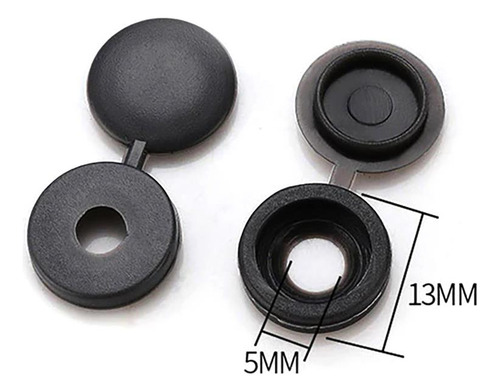 Kit 1000 Capas Tampas Acabamento Esconder Parafuso Móveis