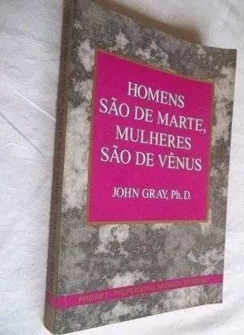 * Livro - Homens São De Marte Mulheres São De Venus
