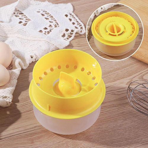 3x Separador Yemas 6 Huevos Claras Cocina Repostería Colador