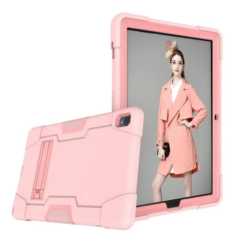 Funda Con Base Para Tablet Huawei Mediapad M5 Lite 10 10.1 Color Rosa