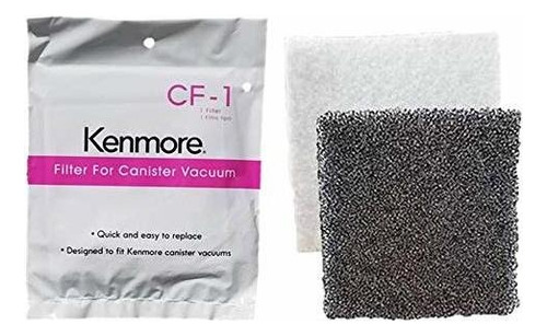 Kenmore Ultracare Reemplazo Cf-1 Frasco De Vacío Filtro Del 