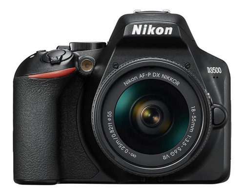 Imagem 6 de 10 de Câmera Digital Nikon D3500 Dslr Com Kit Lente De 18-55mm