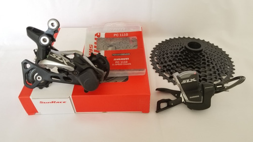 Grupo Para Bicicleta Shimano Slx M7000 De 11v Sin Bielas