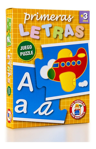 Puzzle Primeras Letras Juego Original Ruibal