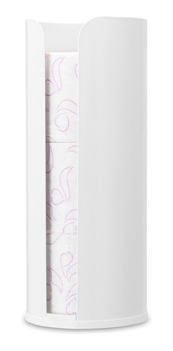 Imagen 4 de 10 de Dispenser De Papel Higienico Brabantia Blanco