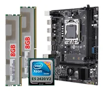 Comprar Kit Placa Mãe Gamer X79 Lga 1356 16gb Ram Ddr3 Xeon E5 2420
