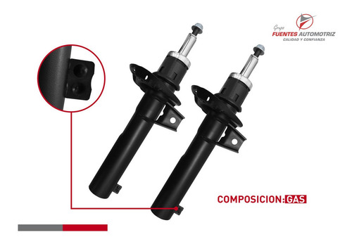Jgo 2 Amortiguador Gas Delantero Pil Cop Vw Bora 2006 A 2010