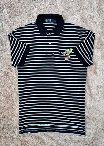 Playera Rayada Polo Ralph Lauren Talla S-m De Caballero 