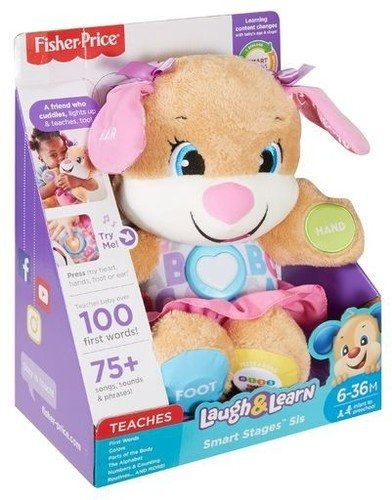 Peluche Fisher Price Laugh - Learn Smart Stages Sis