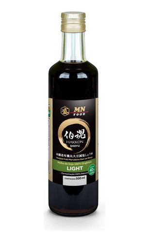 Kit 2x: Shoyu Orgânico Light Mn Food 500ml