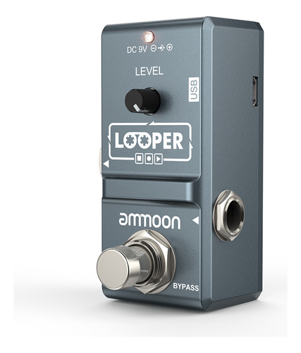 Pedal De Efectos Overdubs Ap-09 Minutes Ammoon True Unlimite