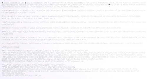 Imagen 7 de 8 de Vinilo Adele 21 Nuevo Sellado