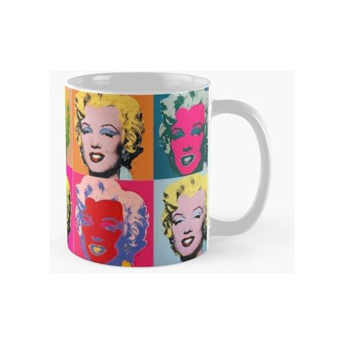 Taza Andy Warhol, Marilyn Monroe Calidad Premium