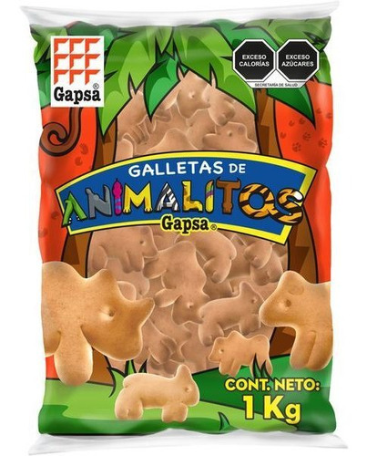 Galletas De Animalitos Gapsa Puebla, Bulto Con 6 Kg