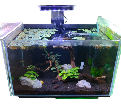 Lámpara Para Nano Acuario De Led Encendido Toch 18 Leds 3.6w