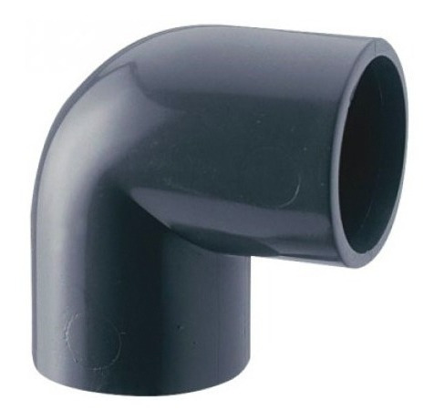 Codo De Pvc Af Astm Sch40  2 X90° Ref.c020306g Marca Uniteca