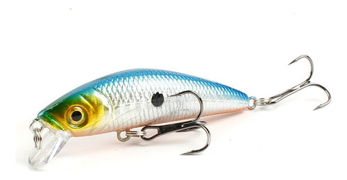 Crankbait Realista Para Contrabajo Duro Con Ojos En 3d Y 6 G