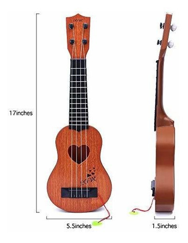 Yezi Ukelele Clasico Para Niños Instrumento Musical Color M