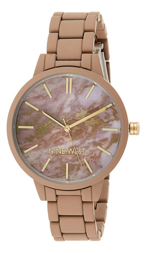 Reloj De Pulsera De Caucho Para Mujer De Nine West