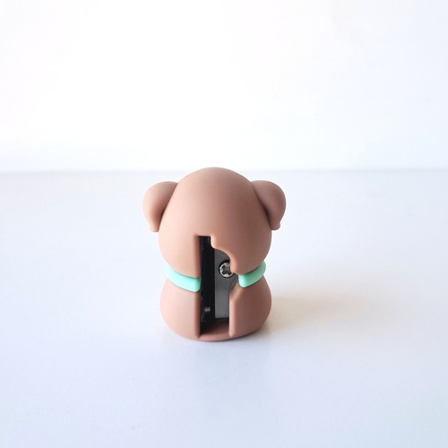 Sacapuntas Kawaii Temperino Koala Y Conejo Color Marrón Claro