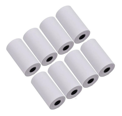 X8 Rollo Papel Termico 58mm Rollos De Papel Transbank 57x30