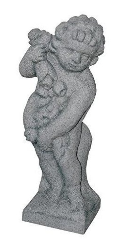 Estatua De Cupido De Emsco Group Con Apariencia De Granito N