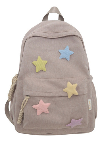 Mochila Japonesa Simple Con Forma De Estrella De Pentagrama