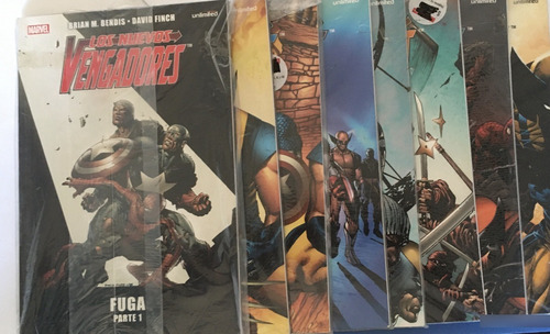 Comic Marvel: Los Nuevos Vengadores, 8 Tomos, Colección Completa. Editorial Unlimited