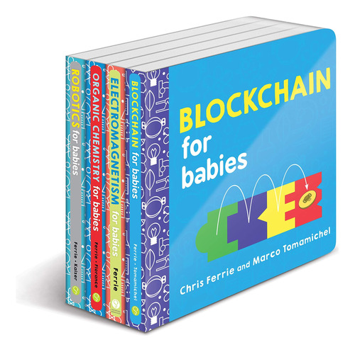 Libro: Baby University Explore: A Stem Board (5 Libros)